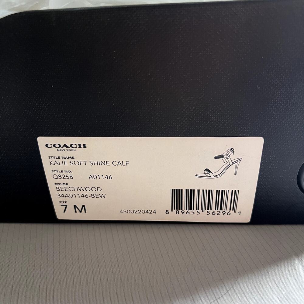 Coach Kalie Heel Womens Sz 7M - Picture 3 of 6